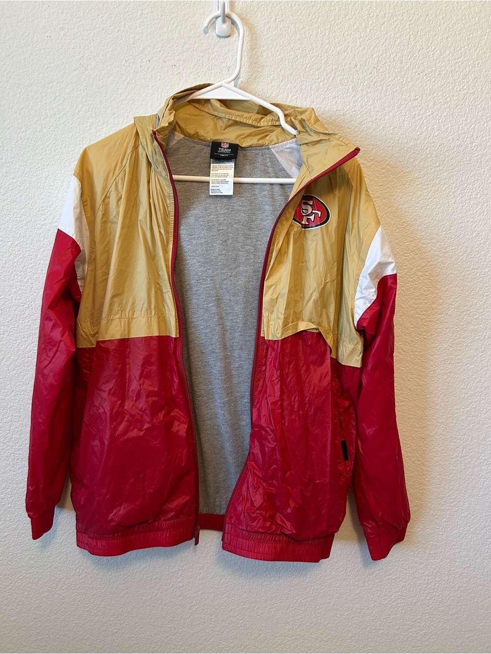 NFL Youth Team Apparel Jacket - Yellow & Gray
